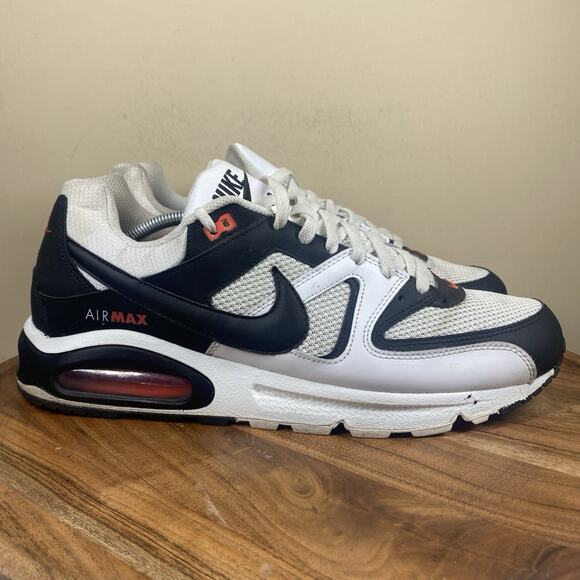 Nike Air Max Command Mens White Black Red Size 13 Shoes Sneakers 629993-103 - Picture 1 of 9